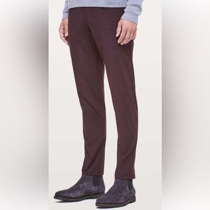 Lululemon men’s ABC Pant Classic 32", Black Plum